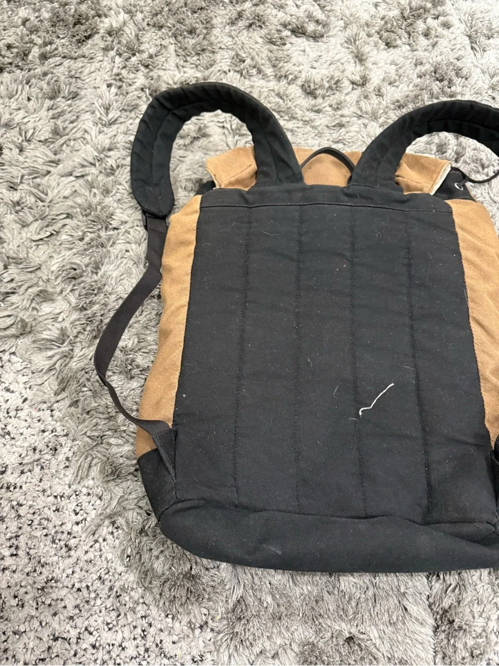 Dockers Canvas Backpack Travel Casual Hiking Camping Bag